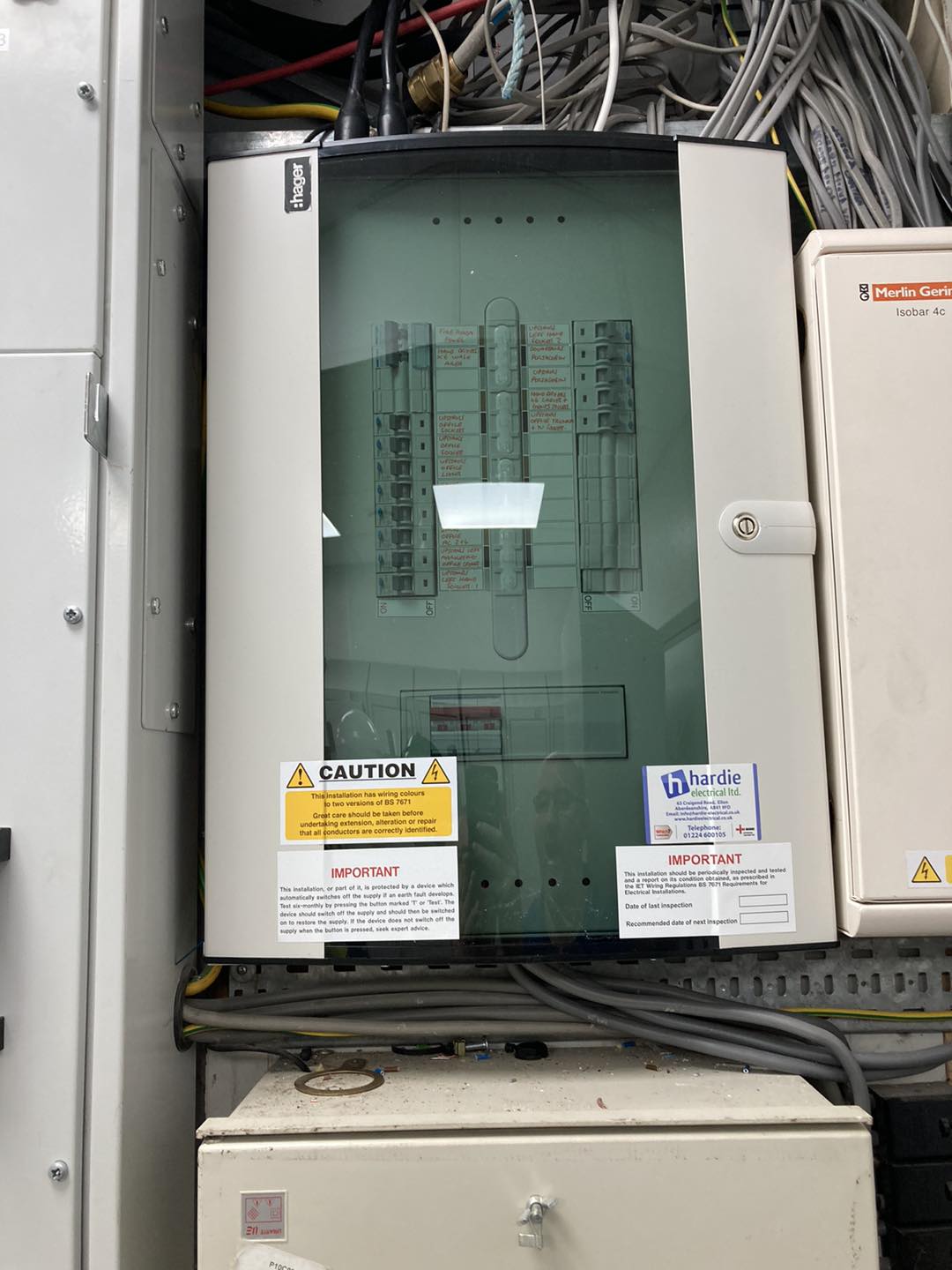 Distribution Board Change Hardie Electrical Ltd